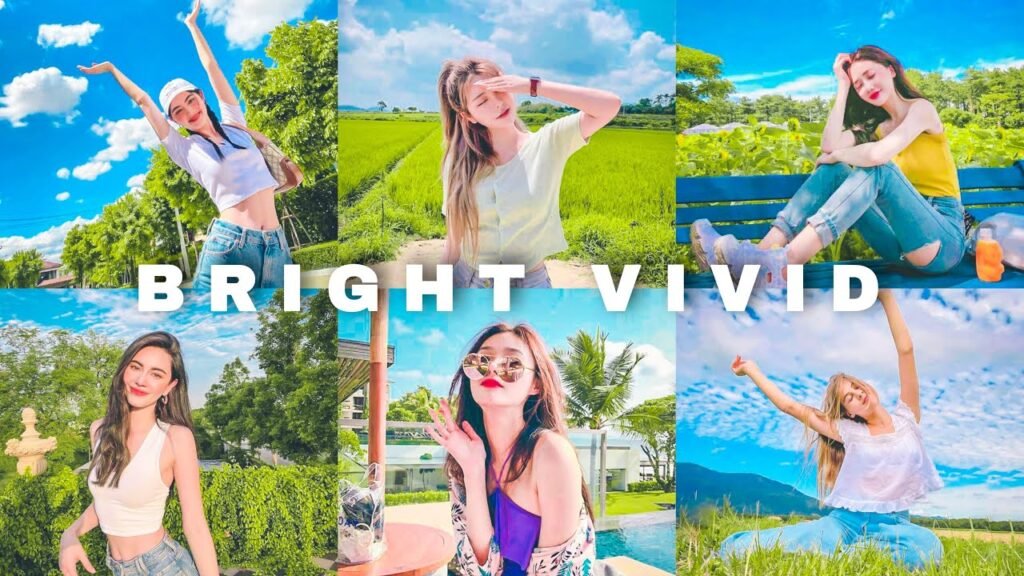 bright vivid lightroom filter