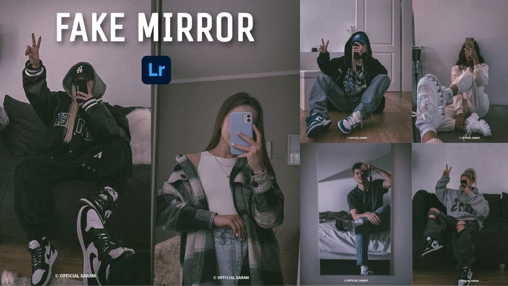 fake mirror preset lightroom