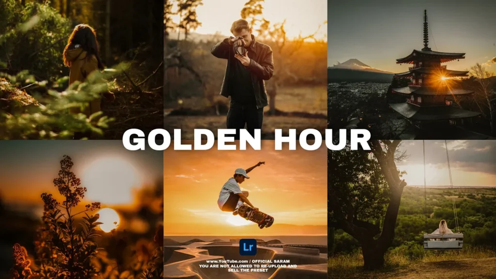 golden hour lightroom preset